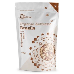 Raw Living Organic Activated Brazils 200g