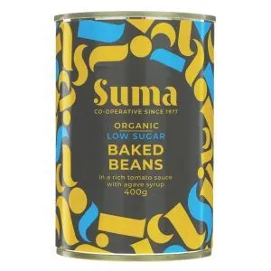 Suma Organic Low-Sugar Baked Beans 400g