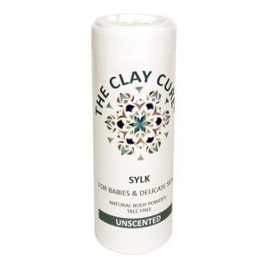 The Clay Cure Sylk Body Powder for Babies and Delicate Skin 60g