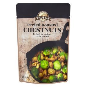 Trustin Peeled Roasted Chestnuts 200g