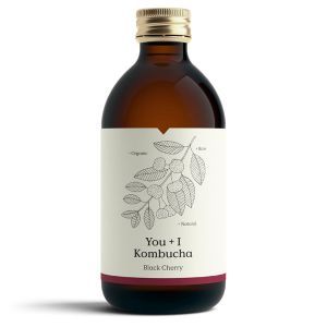 You+I  Black Cherry Kombucha 330ml