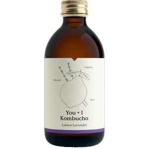 You+I Organic Kombucha Lemon Lavender 300ml
