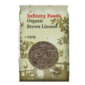 Infinity Foods Organic Brown Linseed