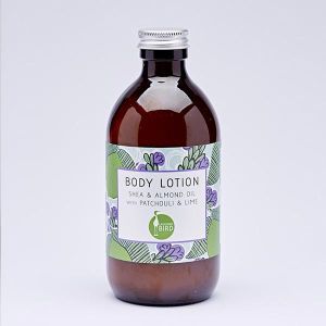 Laughing Bird Shea & Almond Oil Body Lotion with Patchouli & Lime 300ml