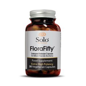 Solo Florafifty Delayed Release Probiotic 30 Vegetarian Capsules