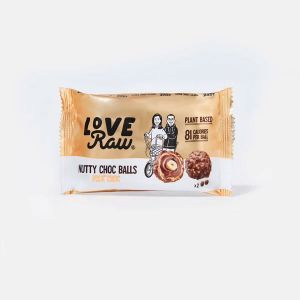 LoveRaw Vegan Milk Choc Nutty Chocolate Balls 28g