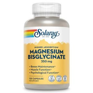 Solaray Magnesium Bisglycinate 350mg 120 caps