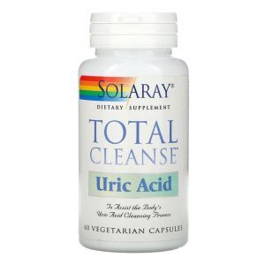 Solaray Total Cleanse For Uric Acid 60 Tablets
