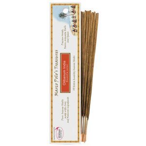 Marco Polo's Treasures Olibanum Indian Incense 10 sticks