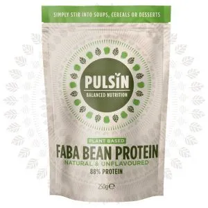 Pulsin' Plant Based Faba Bean Protein Powder 250g