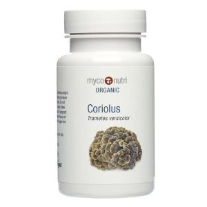 Myco-Nutri Organic Coriolus Mushroom Supplement 500mg 60 Capsules