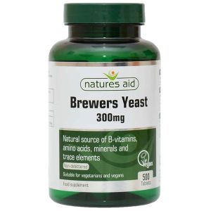 Natures Aid Brewers Yeast 300mg 500 Tablets