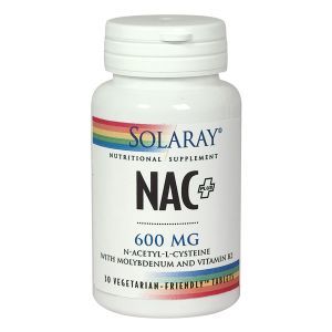 Solaray Nac Plus 600mg 30 Tablets