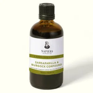 Napiers Sarsaparilla & Burdock Compound 100ml