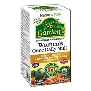 Natures Plus Source of Life Garden Organic Women's Once Daily 30 Tablets