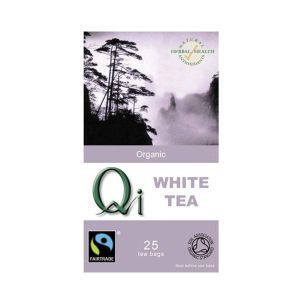 Qi Organic White Tea 25 Tea Bags