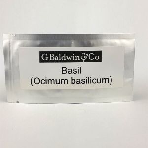 G. Baldwin & Co. Growing Seeds Basil ( Ocimum basilicum ) Seeds Packet 5g