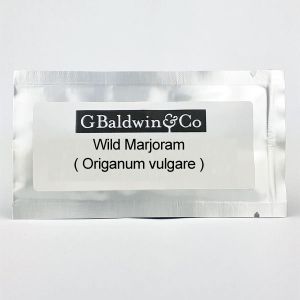 G. Baldwin & Co. Growing Seeds Marjoram (wild) Origanum Vulgare Herb Seeds Packet 5g