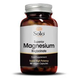 Solo Nutrition Superior Magnesium Bisglycinate 60 vegan caps