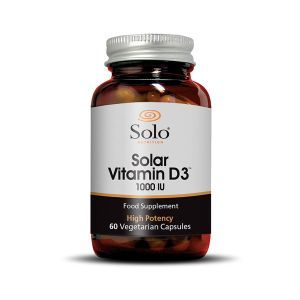 Solo Vitamin D3 Cholecalciferol 1000iu 60 Capsules