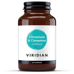 Viridian Chromium & Cinnamon Complex 60caps