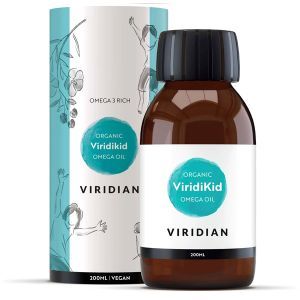 Viridian Viridikid 100% Organic Omega-3 Oil 200ml