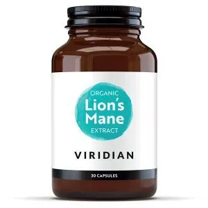 Viridian Organic Lion's Mane Extract 30 caps