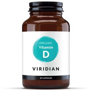 Viridian Organic Vegan Vitamin D2 400IU 60 Capsules