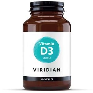 Viridian Vitamin D3 400iu Vegan Capsules