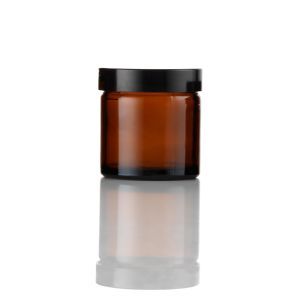 Wide Mouth Jar Amber 30ml