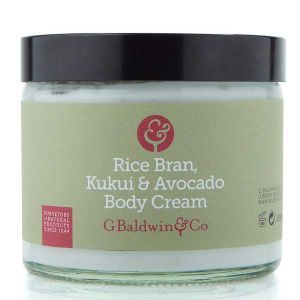 Baldwins Rice Bran, Kukui & Avocado Body Cream 250ml