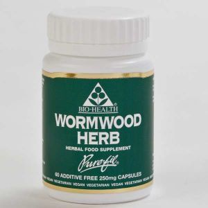 Bio-health Wormwood Herb 250mg 60 Vegetarian Capsules