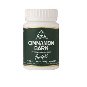 Bio-health Cinnamon Bark 350mg 60 Vegetarian Capsules