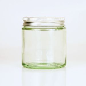 Wide Mouth Jar Clear With Silver Lids 60ml