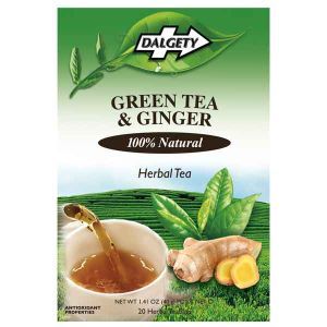 Dalgety Green Tea & Ginger 18 Herbal Tea Bags