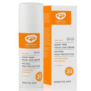 Green People Organic Scent-Free Facial Sun Cream SPF30 50ml