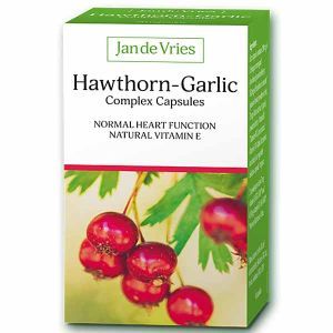 Jan de Vries Hawthorn-Garlic Complex 90 Capsules
