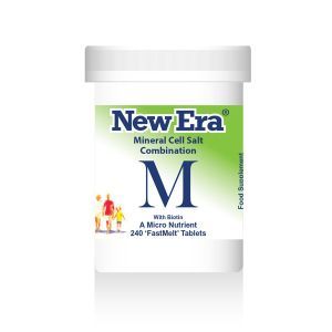 New Era Mineral Cell Salts Combination M 240 'fastmelt' Tablets
