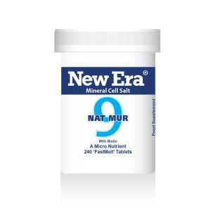 New Era Mineral Cell Salts No.9 Nat Mur (sodium Chloride) 240 'fastmelt' Tablets