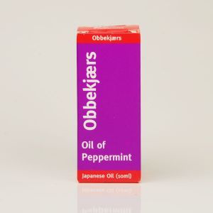 Obbekjaers Oil Of Peppermint (Japanese Oil) 10ml