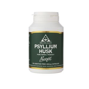 Bio-health Psyllium Husks 400mg 120 Vegetarian Capsules