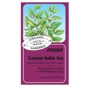 Salus House Organic Lemon Balm Tea Bags (15 Bags)