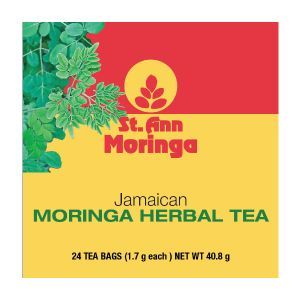St. Ann Jamaican Moringa Herbal Tea ~ 24 Tea Bags