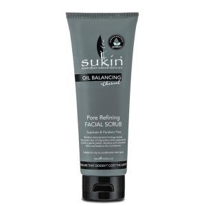 Sukin Natural Skincare Oil Balancing Pore Refining Facial Scrub 125ml