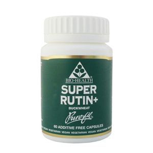 Bio-health Super Rutin + Buckwheat 60mg Rutin/130mg Buckwheat 60 Vegetarian Capsules