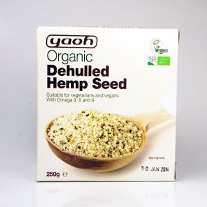 Yaoh Organic Hulled Hemp Seed 250g